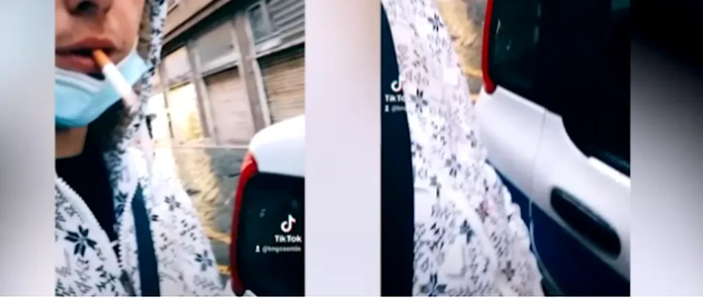VIDEO | Un român a urinat pe o mașină de poliție din Italia. Momentul a fost filmat și postat pe Tik Tok. Cum a fost pedepsit