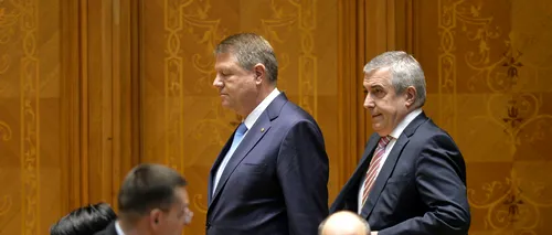 „Meciul dintre coaliția de guvernare și președinte continuă. Iohannis, răspuns dur la acuzațiile lui Tăriceanu: Nu are ce căuta în conducerea statului