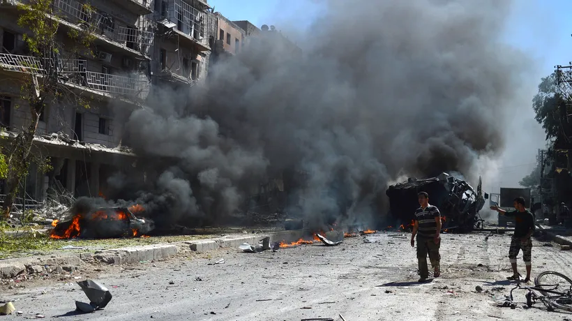 Peste 40 de morți, după explozia a două bombe la Damasc