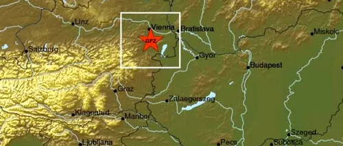 Un cutremur cu magnitudinea de 4,4 grade a avut loc în Austria