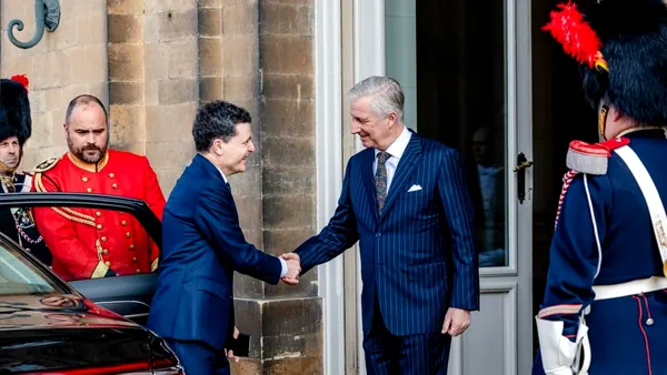 Nicușor Dan s-a întâlnit cu regele Belgiei: „Ne apropie viziunea comună”