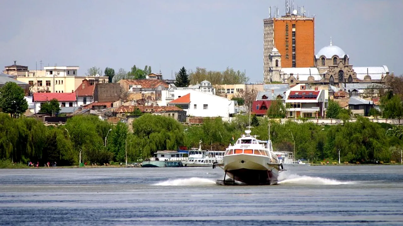 România pierde 3 milioane de euro pentru că vasele de croazieră nu pot circula pe Dunăre din cauza secetei