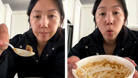 Un gest de IUBIRE transformat în amintire. O tânără a mâncat ultimul preparat gătit de soțul ei, la doi ani de la moartea acestuia