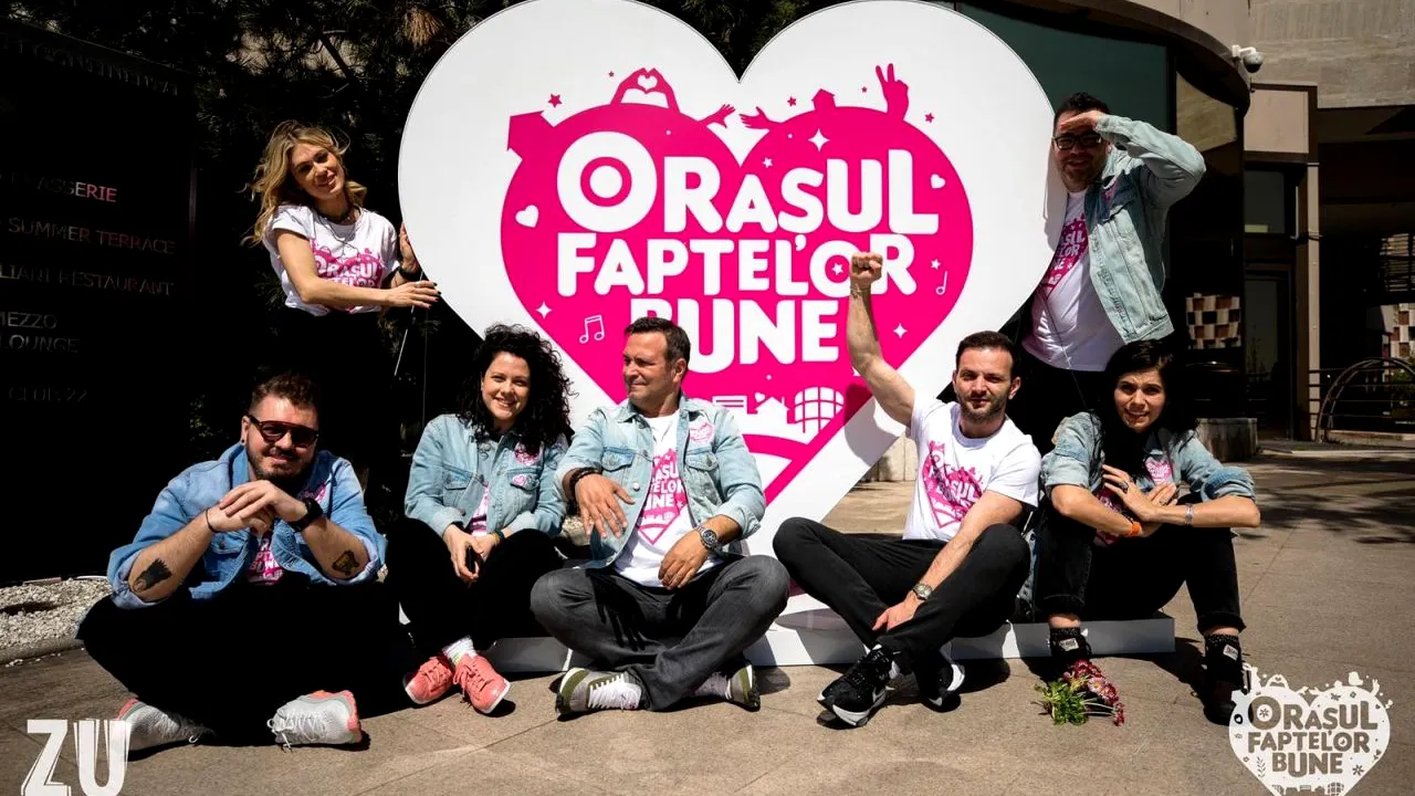 Peste jumătate de milion de euro donați în Orașul Faptelor Bune, ediția de Paște