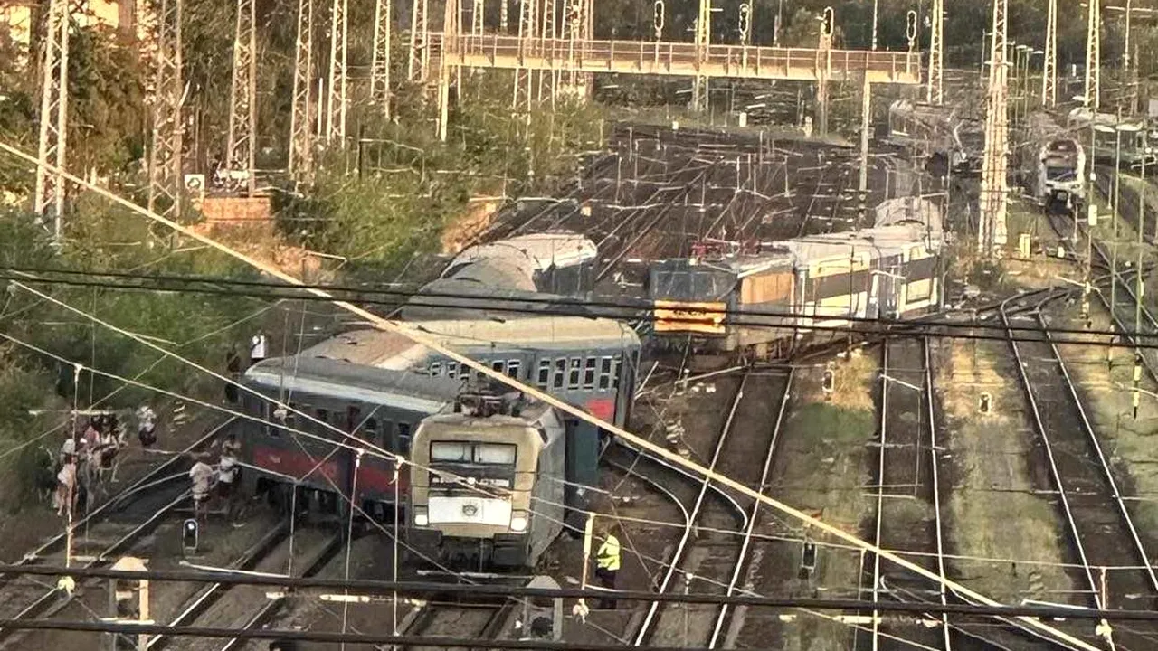 Trenul InterCity de la Cluj-Napoca la Budapesta a deraiat. A fost panică maximă pentru călători: 