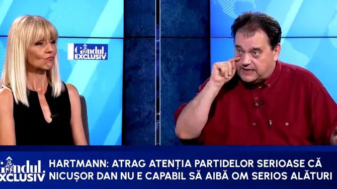 H.D. Hartmann: „Cu haoticul de Nicușor Dan, un prim-ministru serios nu poate să lucreze”