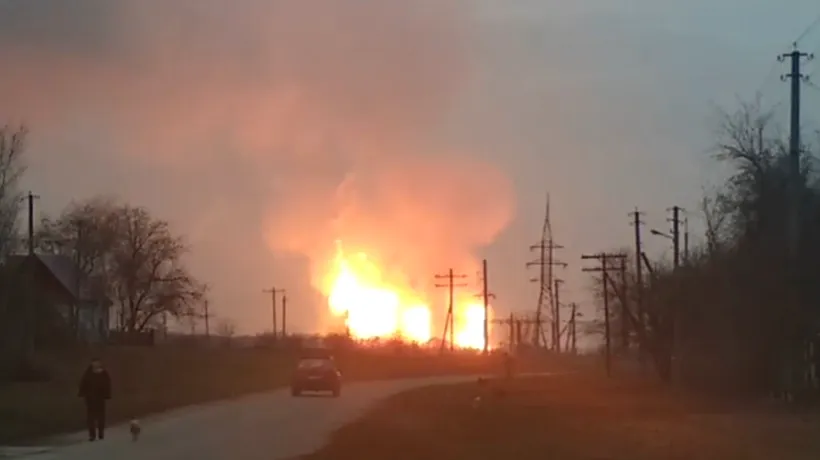Un mare gazoduct a sărit în aer, în Ucraina! Ce se va întâmpla cu livrările de gaze către Europa