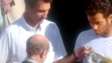 Reacția lui Hagi și a Simonei Halep după ce Horia Tecău a câștigat titlul la dublu la Wimbledon
