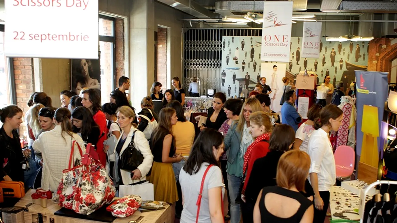 GALERIE FOTO: Peste 2.000 de vizitatori au participat la târgul The One Scissors Day
