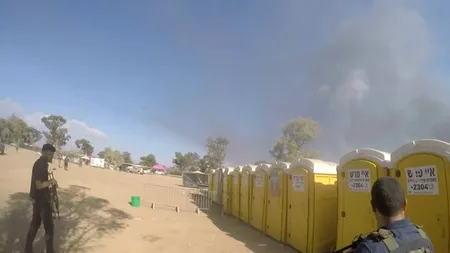 VIDEO ȘOCANT | Momentul în care teroriștii au intrat peste tinerii de la festivalul Nova, lângă Re'em