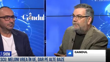 VIDEO | Bogdan Teodorescu: „Meloni are pragmatism. Meloni vrea în UE, dar pe alte baze”
