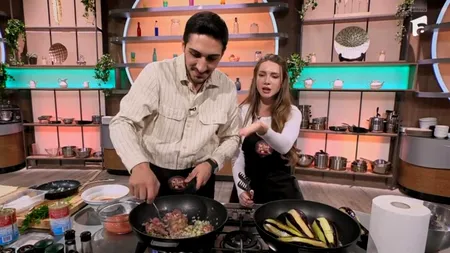 Otilia BILIONERA și soțul ei, turcul Bekir, au dat lovitura la Chefi la cuțite. Moment tensionat surprins de camerele de filmat