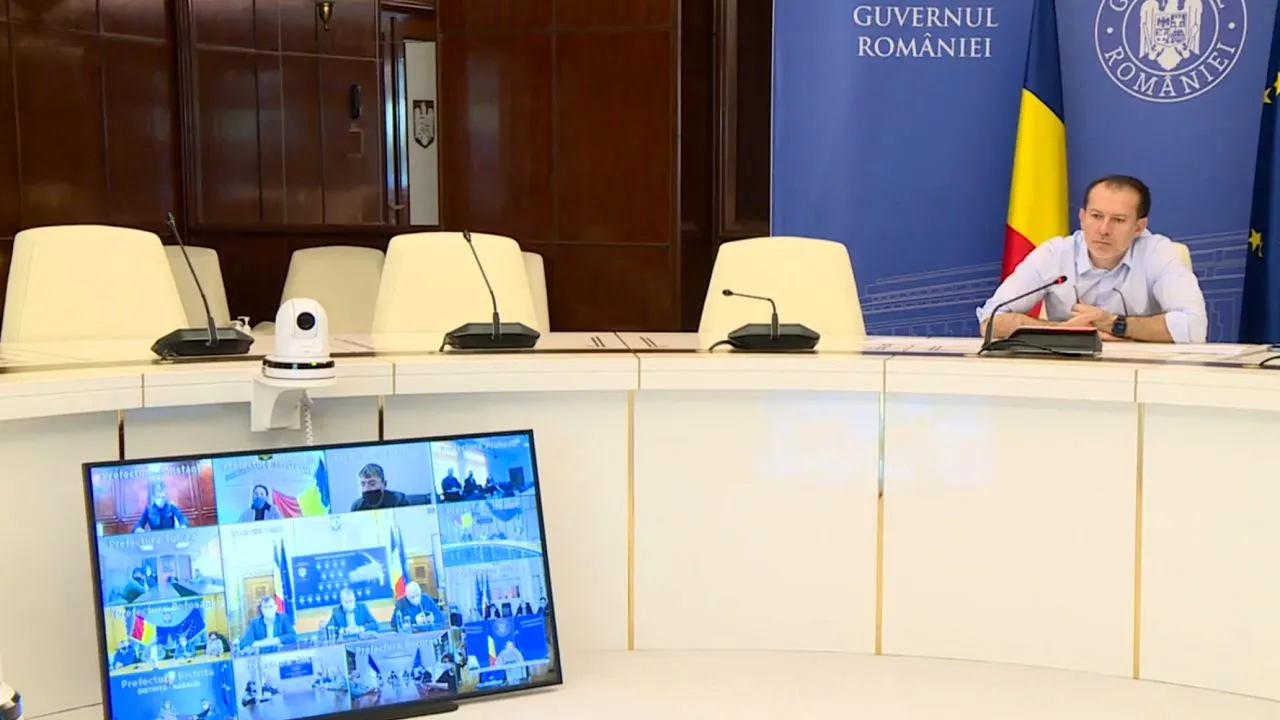 Cîțu, apel către personalul medical la videoconferinţa cu prefecţii şi cu şefii DSP: E nevoie ca toată lumea să se mobilizeze, trecem printr-o situaţie dificilă