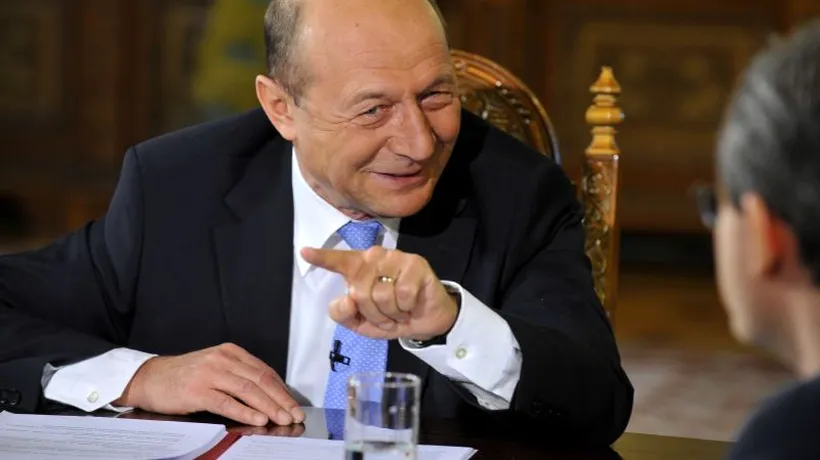 Băsescu, despre căsătoriile gay: Sunt de acord cu libertatea fiecărui om să facă ce vrea cu viața lui. E problema lor