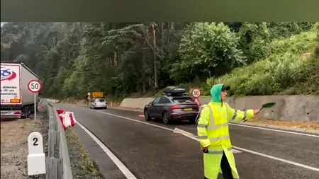 CNAIR: Traficul pe drumul Boița - Lazaret a fost RELUAT, începând cu ora 20:00