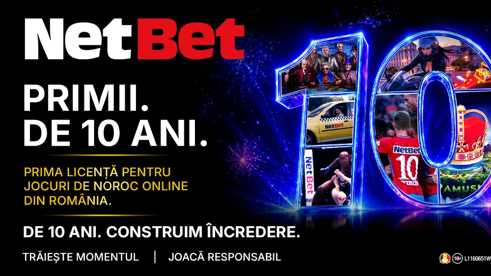 Comunicat | NetBet: o prezență licențiată neîntreruptă pe piața de iGaming din România
