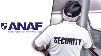 ANAF. Evaziune fiscală de milioane cu paznici. 350.000 de ore de muncă nedeclarate. Sute de angajați furați la servicii medicale și pensie