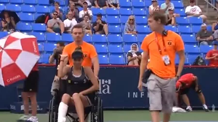 Mihaela Buzărnescu, LIGAMENT RUPT la glezna dreaptă