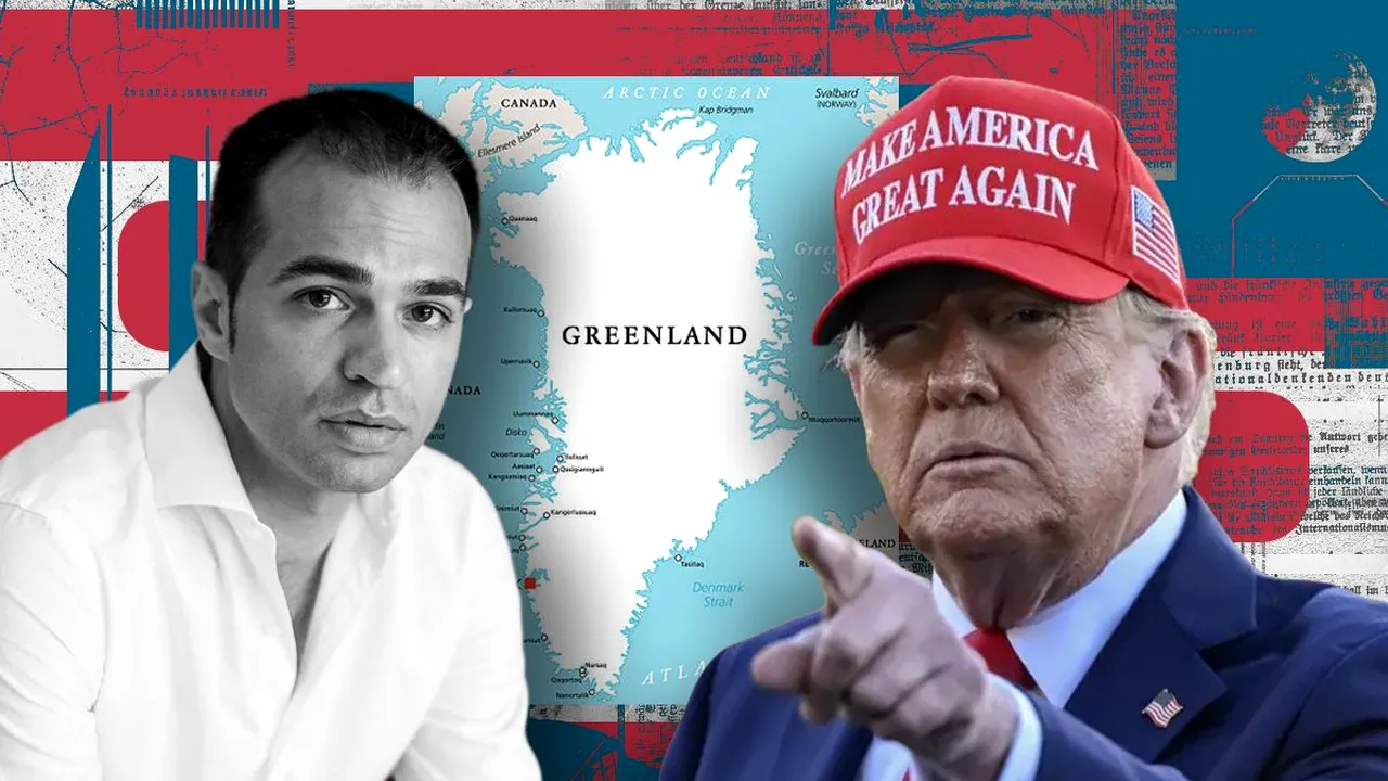 Ștefan Popescu, analiza momentului: SUA pot obține controlul economic și strategic de facto al Groenlandei fără operațiuni militare. Reacțiile internaționale nu pot fi decât slabe. Imperiul SUA se retrage, de fapt