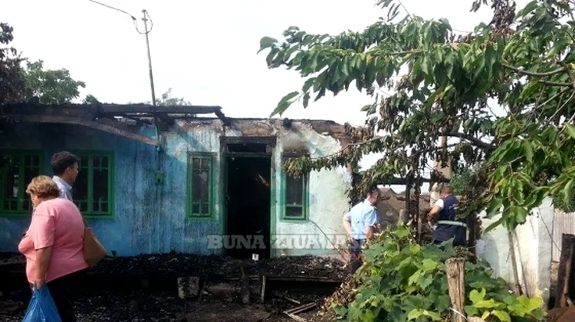 Casa unui alt bărbat implicat în uciderea unui tânăr din Sinești, incendiată. Pe cine suspectează polițiștii