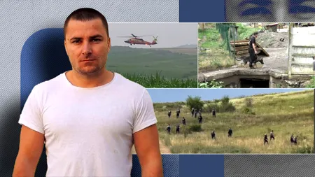 Fugarul Emil Gânj a ieșit din ascunzătoare. Unde a fost reperat cel mai căutat criminal din România