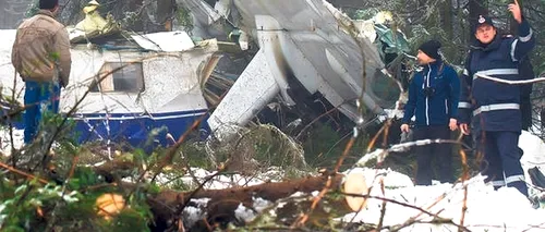 Peste 200 de persoane au fost audiate în ancheta accidentului aviatic din munții Apuseni
