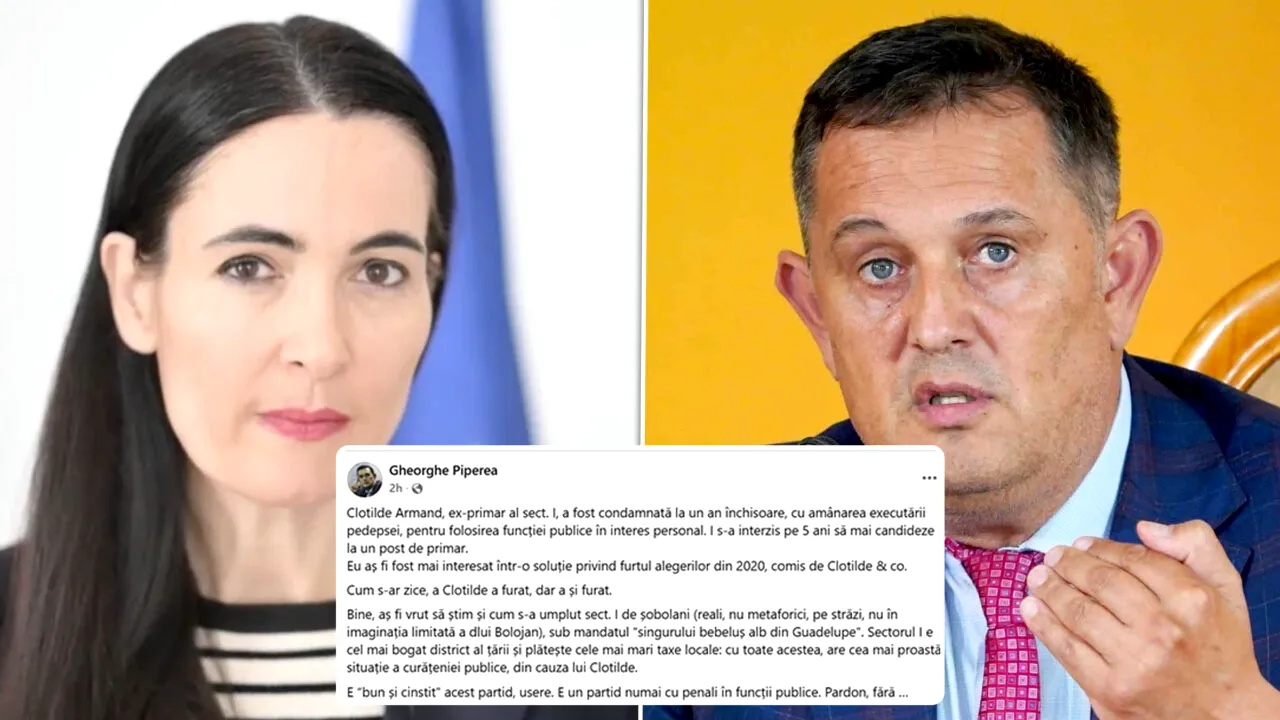 Gheorghe Piperea, ironic după ce Clotilde Armand a fost condamnată la închisoare: „Cum s-ar zice, Clotilde a furat, dar a și furat”