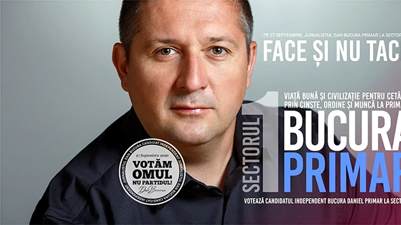 Propunere inedită a lui Dan Bucura: toți candidații din Capitală să facă testul antidrog!