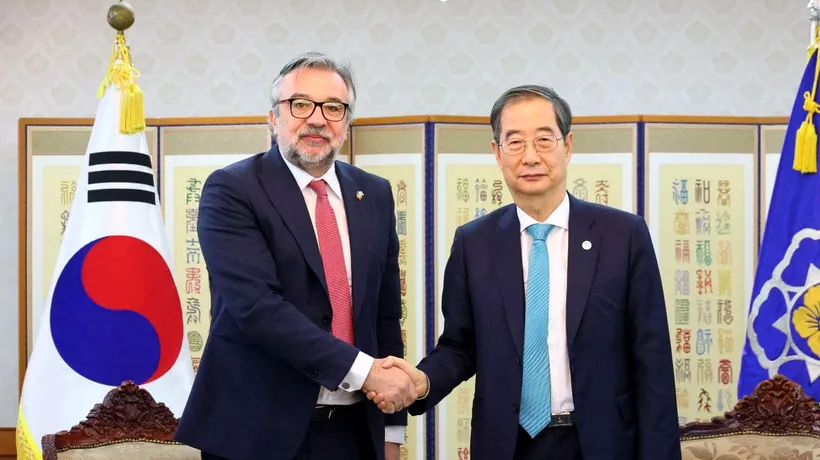 Lucian Romașcanu, întâlnire cu prim-ministrul coreean la aniversarea a 15 ani de parteneriat strategic între România şi Republica Coreea