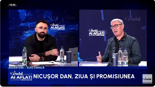 Doru Bușcu: „Nicușor Dan ar putea fi câștigător, dar n-ar fi la fel de bun cum ar fi Crin Antonescu” / „Este încrucișarea dintre Iohannis și Băsescu”