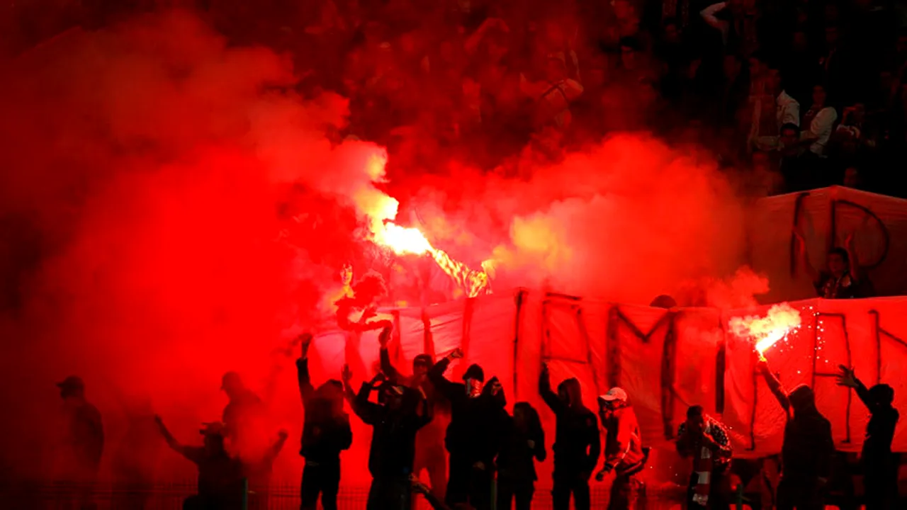 LPF a interzis folosirea materialelor pirotehnice la meciurile din Liga I
