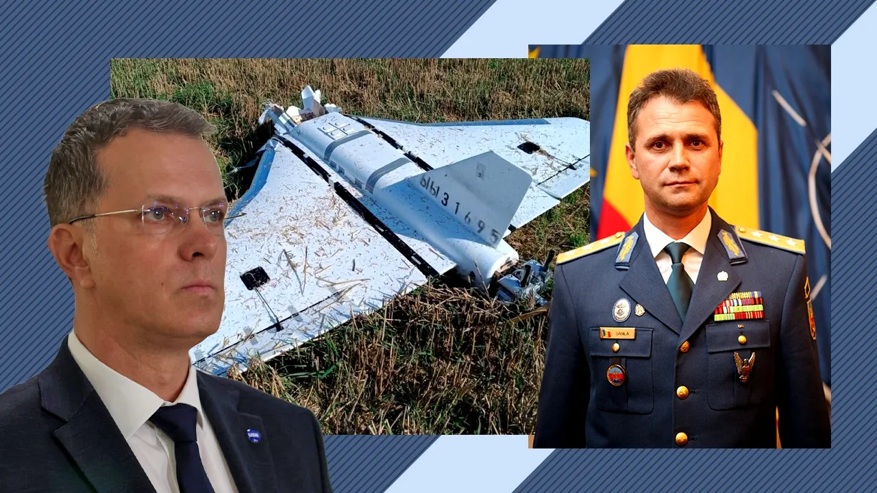 Reacția lui MOȘTEANU în scandalul dronei, sub lupa unui fost șef de stat major/Ar fi trebuit să comunicăm numai după ce doboram o dronă