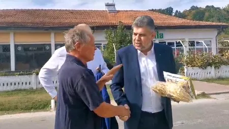 VIDEO | Ce doleanțe a avut premierul Marcel Ciolacu în drumul său prin județul Vâlcea: „Îmi era poftă”