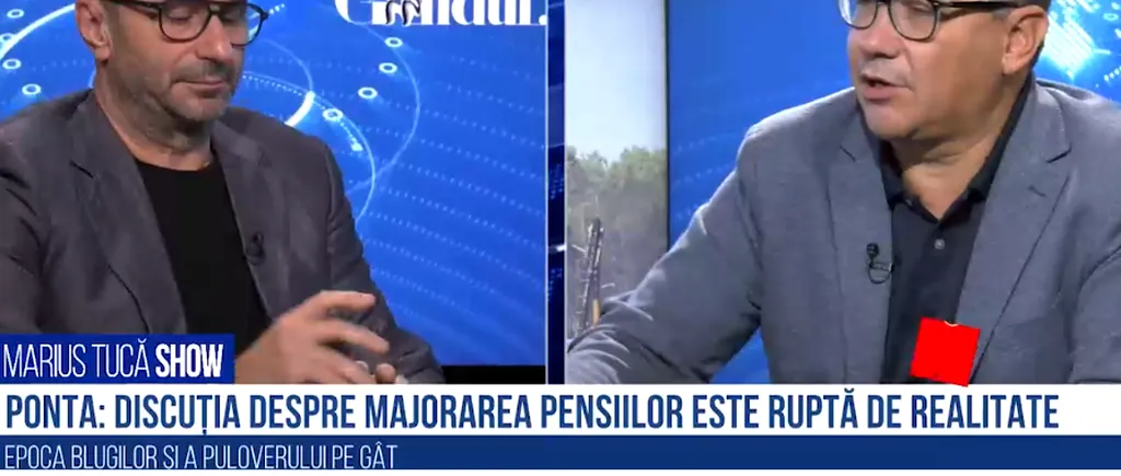 VIDEO Ponta, despre majorarea pensiilor și a salariilor din 2023: „Cred că discuția în sine este ruptă de realitate total”