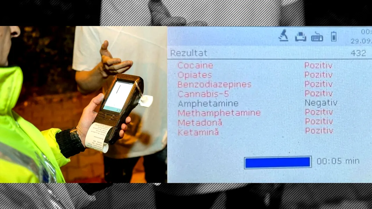 EXCLUSIV | Sute de șoferi au fost depistați drogați la volan, în mod greșit, după ce polițiștii rutieri nu au respectat prospectul aparatelor DrugTest