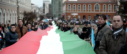 Imnul Ungariei, intonat de 5.000 de persoane, la Sfântu Gheorghe, ca protest față de amenda dată PCM