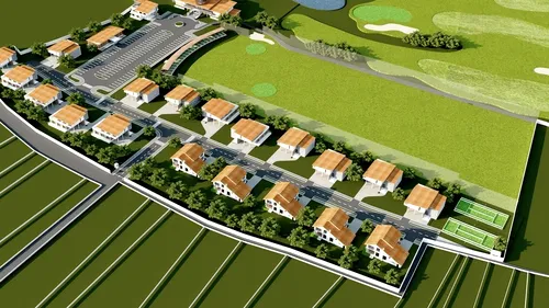 Patronul unei celebre firme alimentare a construit un complex de vile și un teren de golf cu 15 milioane de euro în România