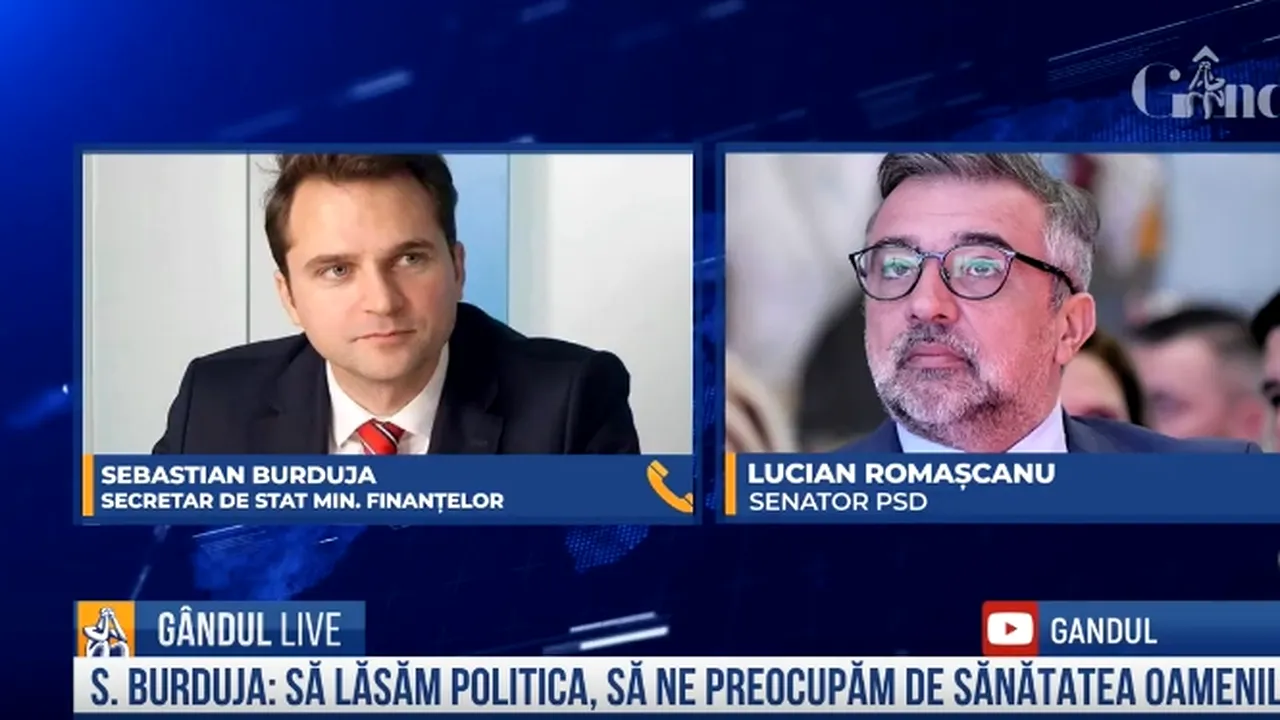 GÂNDUL LIVE. Discuție aprinsă în direct! Romașcanu (PSD): „Nu există argument științific pentru prelungirea stării de alertă!” / Burduja (PNL): „Cât de iresponsabil poate fi PSD?”