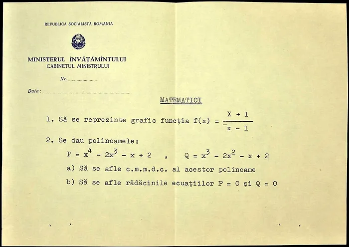 FOTO | Nicolae Ceaușescu a dat Bacalaureatul la 47 de ani. Ce note a luat