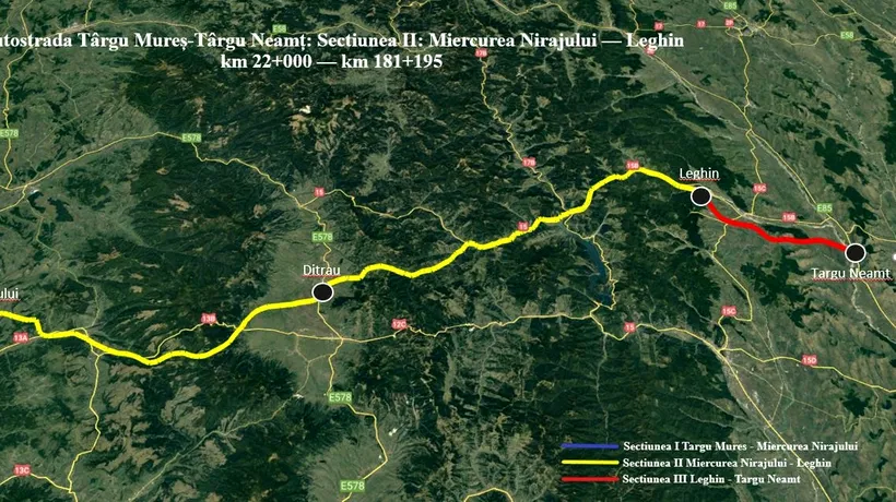 Guvernul a aprobat indicatorii tehnico-economici ai Autostrăzii (A8) Târgu Mureş–Târgu Neamţ/ Grindeanu: Vom trece rapid la pregătirea licitației