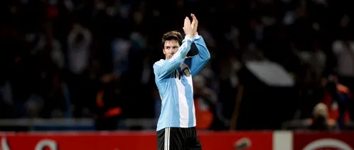 Mesajul lui Messi, după partida Argentina-Bosnia