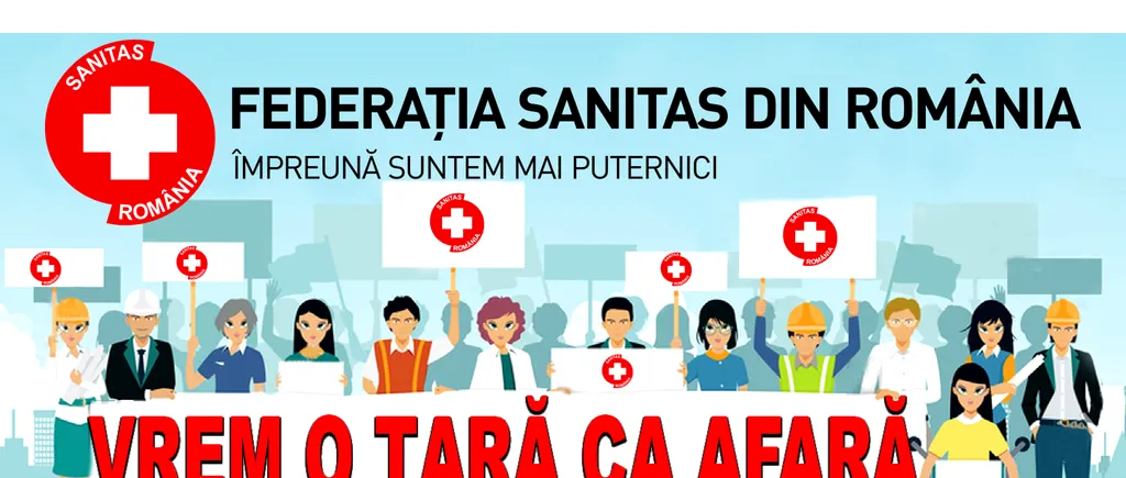 Sanitas: Personalul medical din România nu a avut în pandemie aceleaşi beneficii ca salariaţii din Sănătate din alte state UE