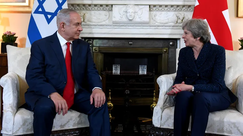 Cum declină premierul Theresa May verbul a putea în fața premierului Netanyahu