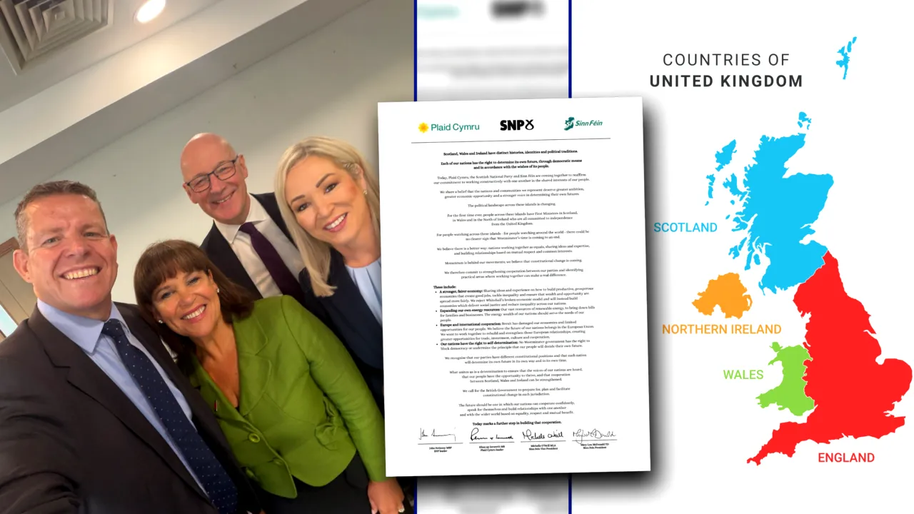 Liderii din Scoția, Țara Galilor și Irlanda de Nord au semnat la Cardiff un memorandum pentru părăsirea Regatului Unit