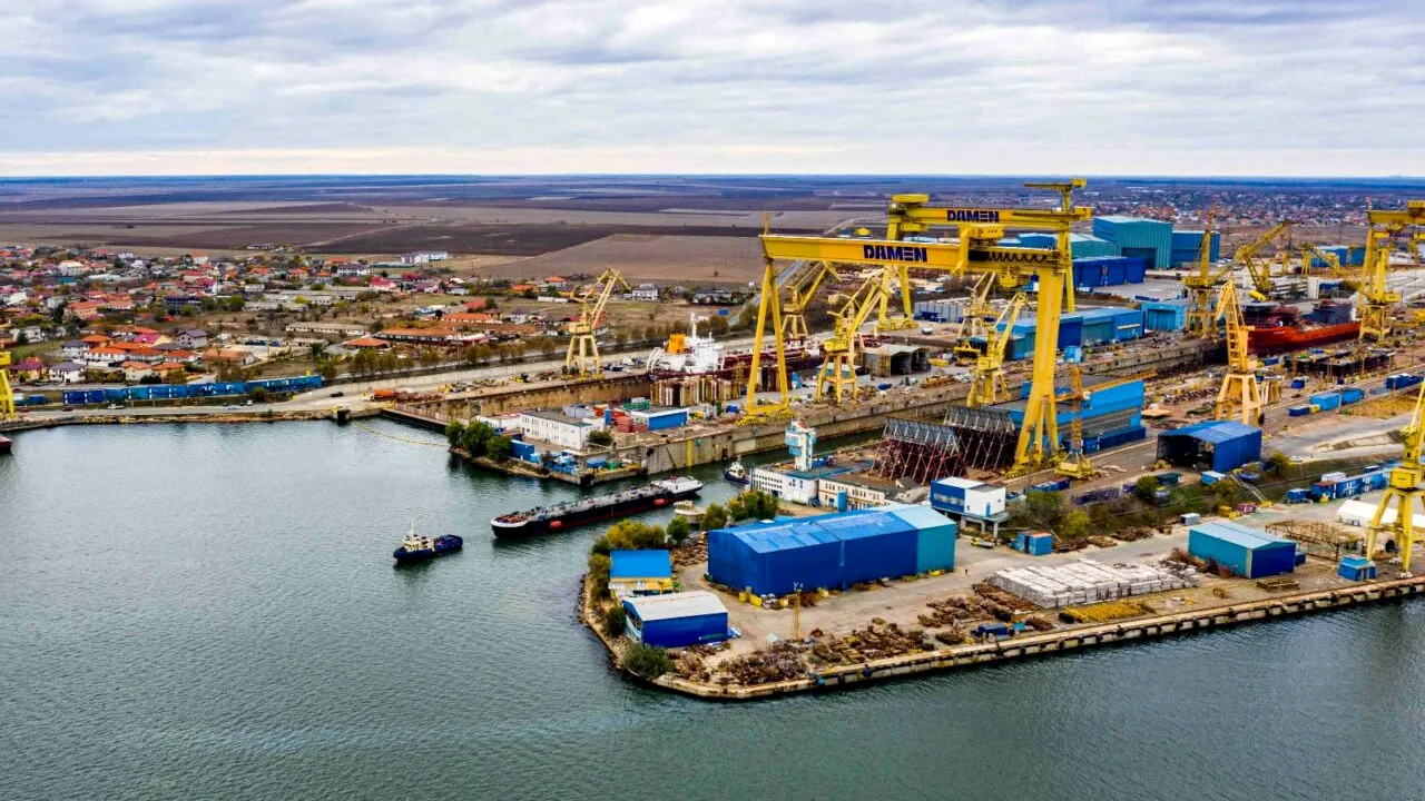 Olandezii de la DAMEN rămân la Galați, dar refuză „comitete și comisii” în privința Șantierului Mangalia: „Nu am fost contactați de autorități”