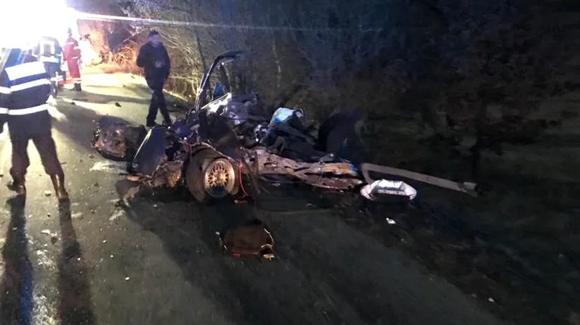 Accident cumplit în județul Sibiu. Două persoane au murit, alte două sunt grav rănite / Un șofer de 19 ani a intrat pe contrasens