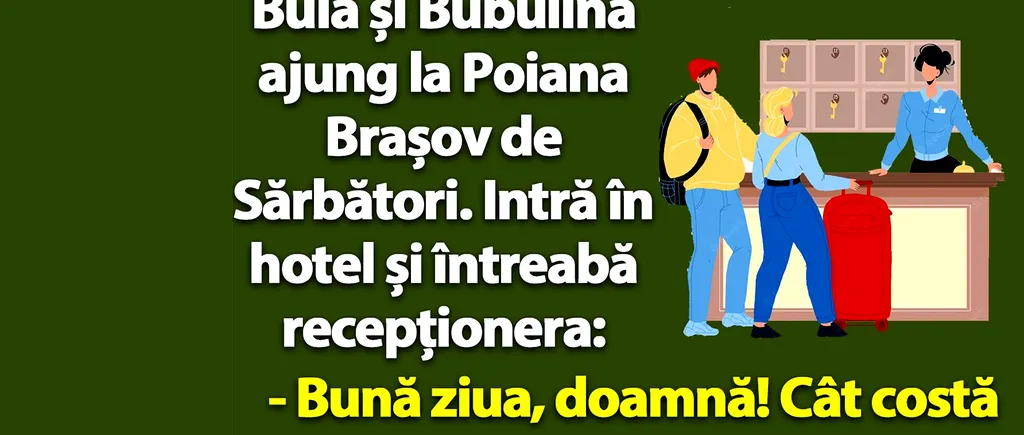 BANC | Bulă și Bubulina fac Sărbătorile la Poiana Brașov