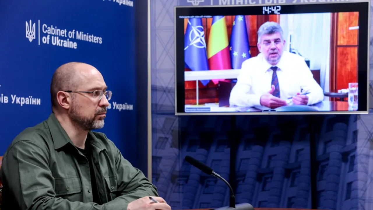 Ciolacu vorbește cu premierul Ucrainei despre viitor
