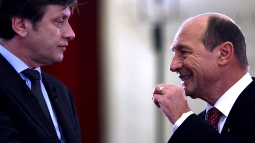 Întâlnire Băsescu-Antonescu la Cotroceni 