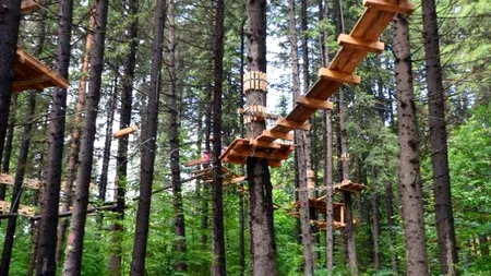 S-a deschis cel mai mare parc de aventură din România